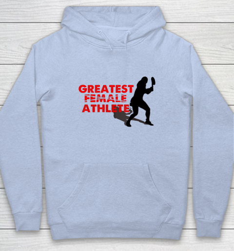 Female athlete on sale hoodie
