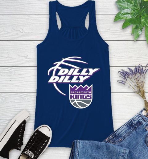 NBA Sacramento Kings Dilly Dilly Basketball Sports Racerback Tank 9