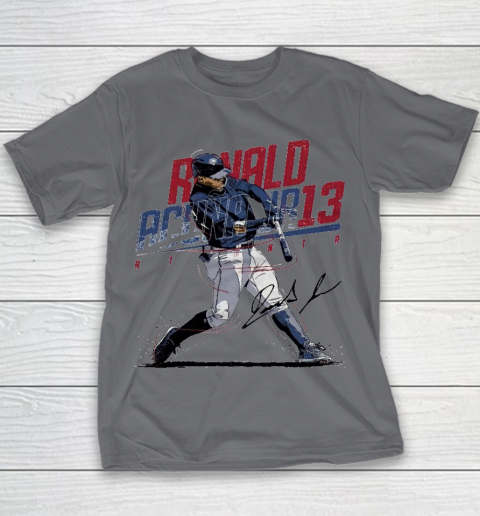 Ronald Acuna Jr 13 Youth T-Shirt 5