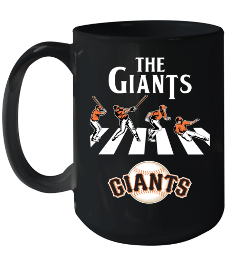 MLB Baseball San Francisco Giants The Beatles Rock Band Shirt Ceramic Mug 15oz