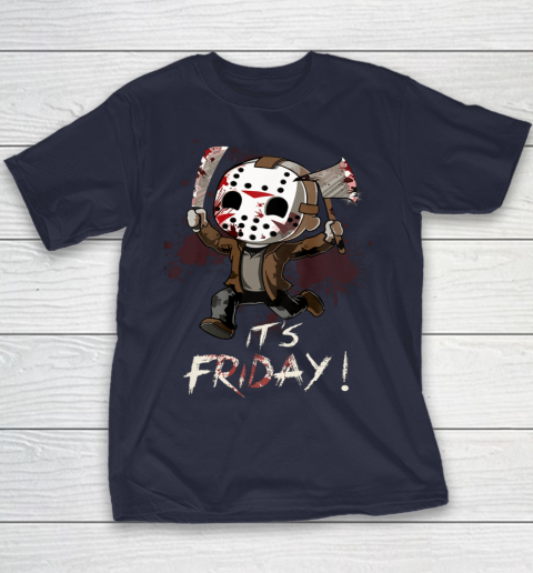 Funny Friday 13th Jason Funny Halloween Horror Youth T-Shirt 2