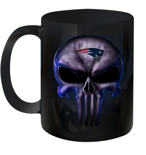 New England Patriots NFL Football Punisher Skull Sports Ceramic Mug 11oz
