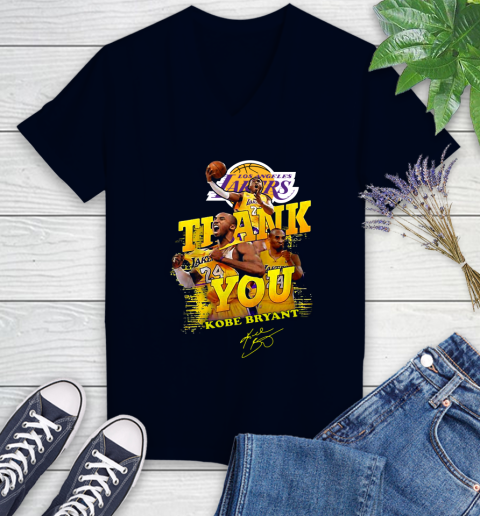 Great Thank you Kobe Bryant Los Angeles Lakers signature shirt 73
