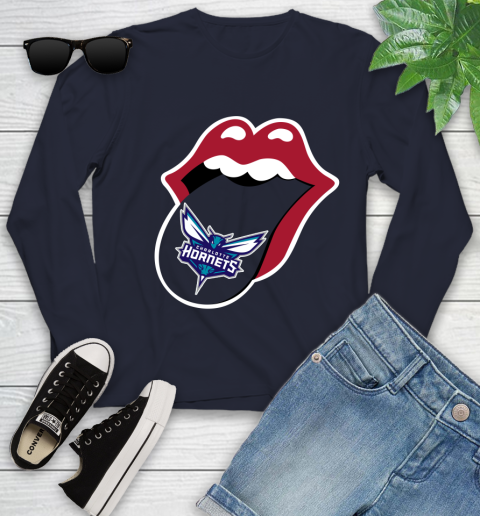 Charlotte Hornets NBA Basketball Lips I Root For My Team Adoring Fan 127