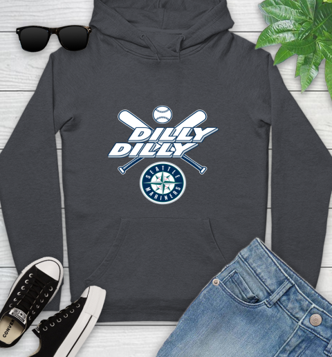 MLB Seattle Mariners Dilly Dilly Baseball Sports Youth Hoodie 8