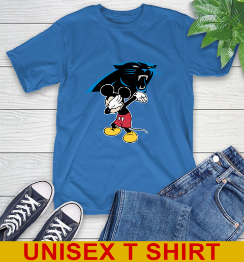 Carolina Panthers NFL Football Dabbing Mickey Disney Sports T-Shirt 9