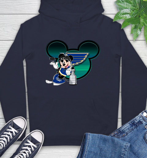 NHL St.Louis Blues Stanley Cup Mickey Mouse Disney Hockey T Shirt Hoodie 4