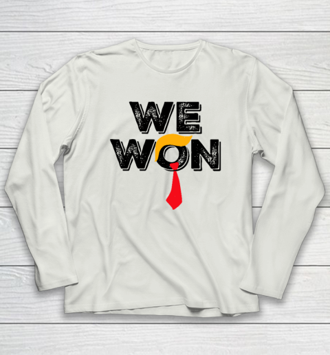 Donald Trump 47th President JD Vance We Won Get Over It 2024 Long Sleeve T-Shirt 7