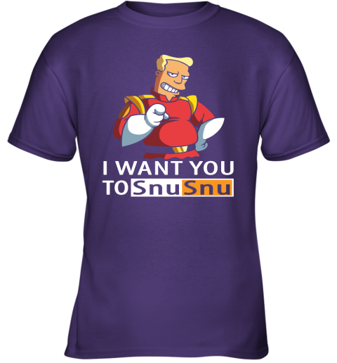 xhpt i want you to snusnu futurama mashup pornhub logo shirts youth t shirt 26 front purple