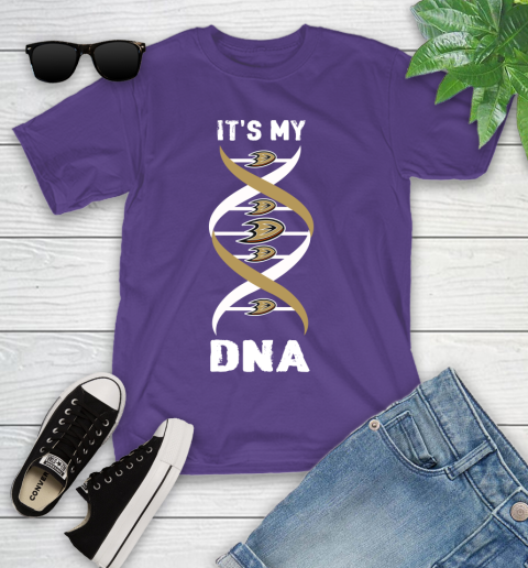 Anaheim Ducks NHL Hockey It's My DNA Sports Youth T-Shirt 3