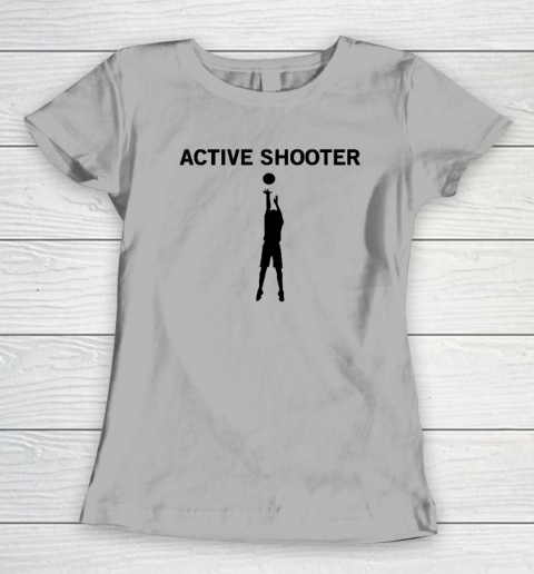 Active Shooter Basketball Lovers Women's T-Shirt 7