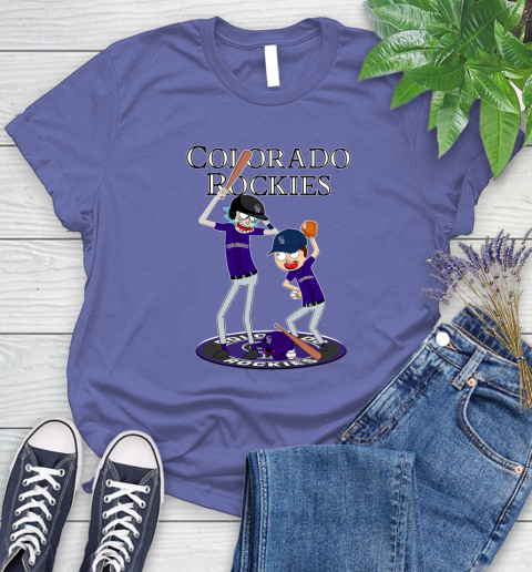 MLB Colorado Rockies Rick And Morty Baseball 101