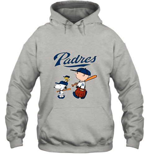 lpqe san diego padres lets play baseball together snoopy mlb shirt hoodie 23 front ash