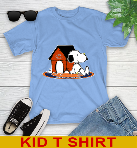 NFL Football Chicago Bears Snoopy The Peanuts Movie Shirt Youth T-Shirt 11