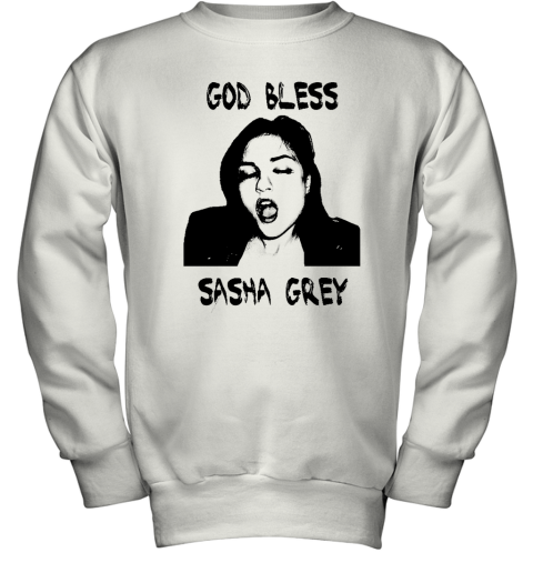 God Bless Sasha Grey Youth Sweatshirt