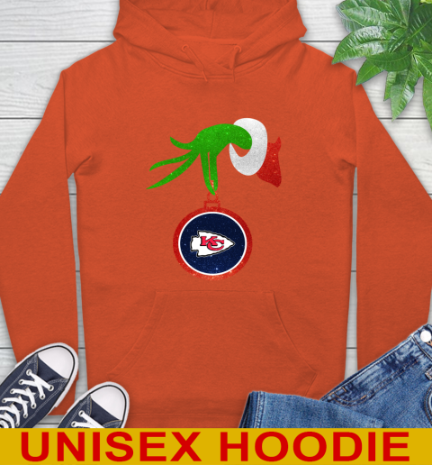 Kansas City Chiefs Grinch Merry Christmas NFL Football Hoodie 5