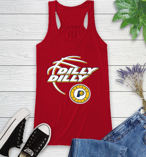 NBA Indiana Pacers Dilly Dilly Basketball Sports Racerback Tank 6