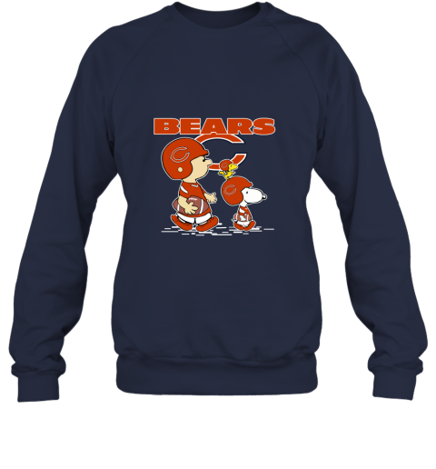 Chicago Bears Let's Play Football Together Snoopy NFL Sweatshirt 