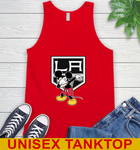 Los Angeles Kings NHL Hockey Dabbing Mickey Disney Sports Tank Top 6