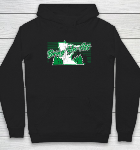 Bring Ya Ass  Minnesota Basketball Hoodie