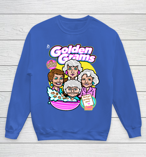 Golden Girls Tshirt Golden Grams Cereal Youth Sweatshirt 6