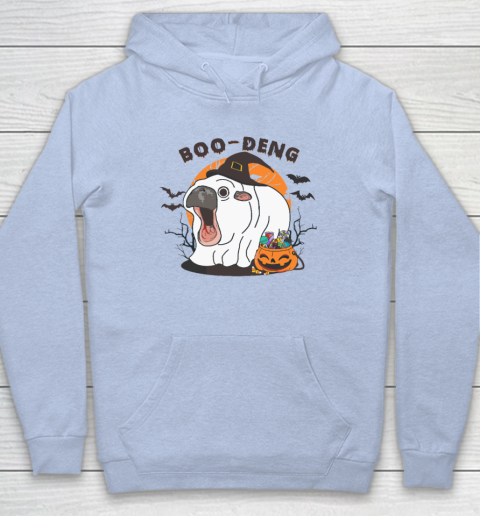 Funny Moo Deng Pumpkin Halloween Costumes Pygmy Hippopotamus Hoodie 5
