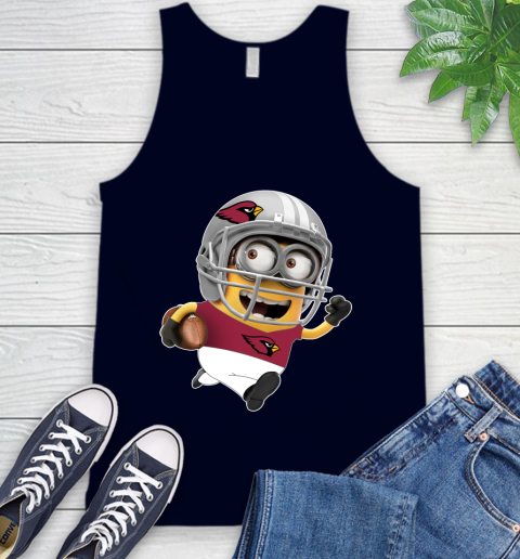 NFL Arizona Cardinals Minions Disney Football Sports Tank Top 3