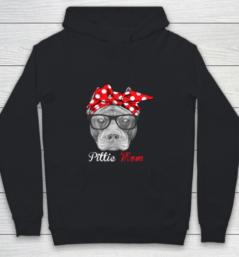 Dog Mom Shirt Pittie Mom Shirt for Pitbull Dog Lovers Mothers Day Youth Hoodie