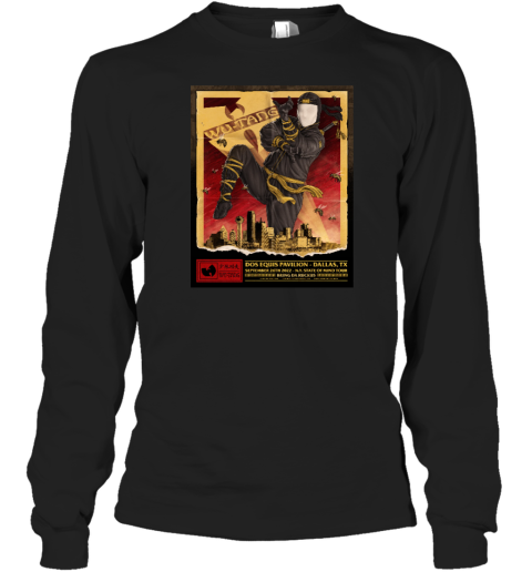 Wu Tang Clan Dallas September 26, 2022 Long Sleeve T-Shirt