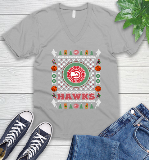 Atlanta Hawks Merry Christmas NBA Basketball Loyal Fan Ugly Shirt 50