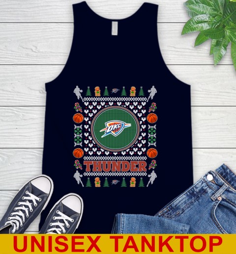 Oklahoma City Thunder Merry Christmas NBA Basketball Loyal Fan Tank Top 2