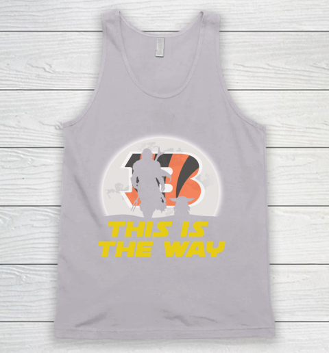 Cincinnati Bengals NFL Football Star Wars Yoda And Mandalorian This Is The Way Tank Top 3