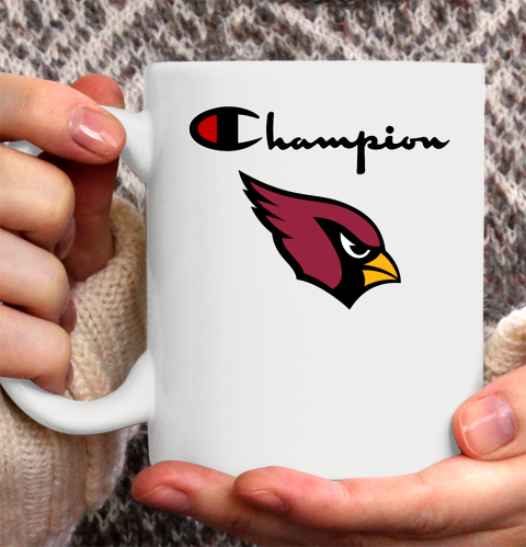 NFL Football Arizona Cardinals Champion Shirt Ceramic Mug 11oz