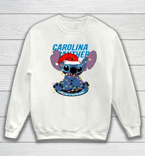 Carolina Panthers NFL Football noel stitch Christmas Sweatshirt