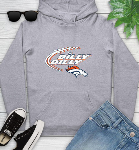 NFL Denver Broncos Dilly Dilly Football Sports Youth Hoodie 6