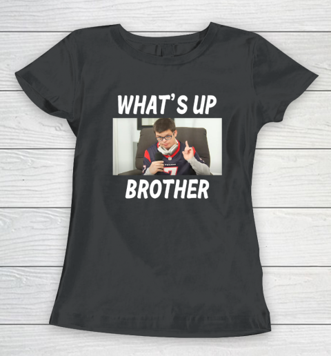Sketch Streamer Whats Up Brother Women's T-Shirt