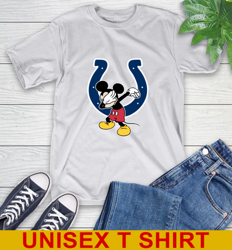 Indianapolis Colts NFL Football Dabbing Mickey Disney Sports T-Shirt 12