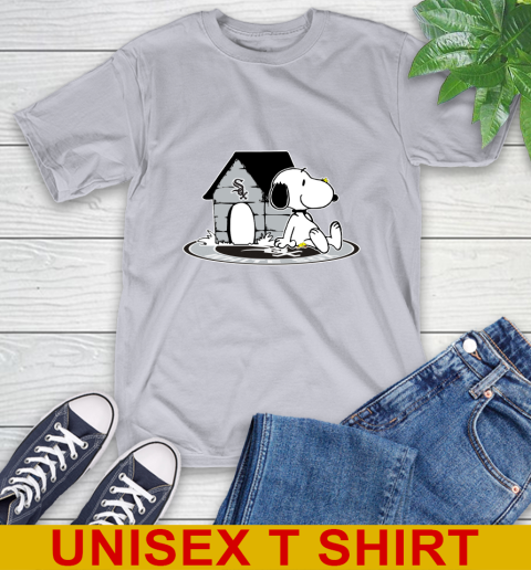 MLB Baseball Chicago White Sox Snoopy The Peanuts Movie Shirt T-Shirt 6