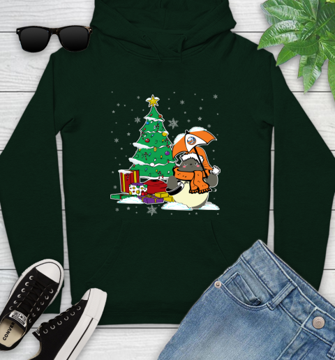 New York Islanders NHL Hockey Cute Tonari No Totoro Christmas Sports Youth Hoodie 14