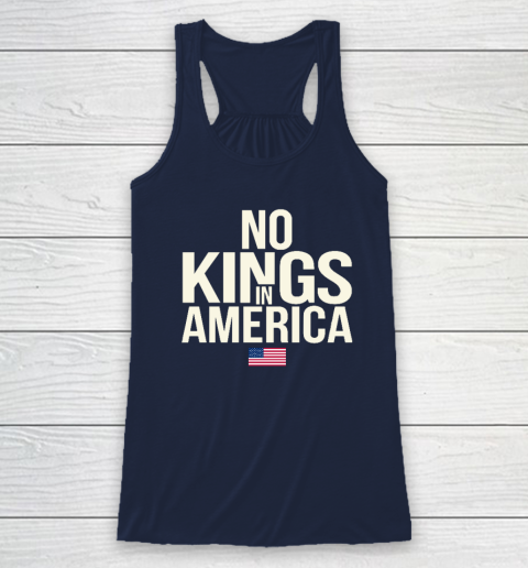 No Kings In America Racerback Tank 5