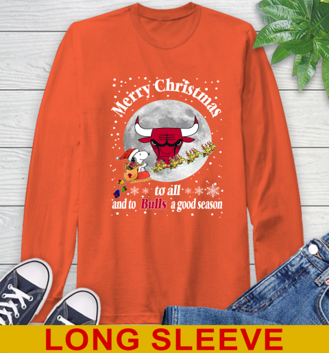 Chicago Bulls Merry Christmas To All And To Bulls A Good Season NBA Basketball Sports Long Sleeve T-Shirt 4