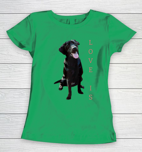 Dog Mom Shirt Labrador Retriever Shirt Women Men Kids Black Lab Dog Mom Women's T-Shirt 5