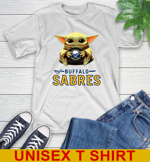 NHL Hockey Buffalo Sabres Star Wars Baby Yoda Shirt