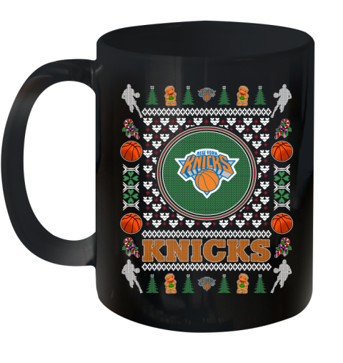 New York Knicks Merry Christmas NBA Basketball Loyal Fan Ceramic Mug 11oz