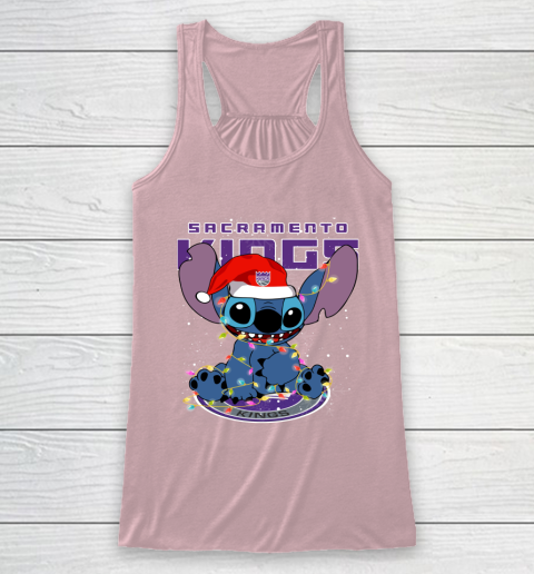 Sacramento Kings NBA noel stitch Basketball Christmas Racerback Tank 5