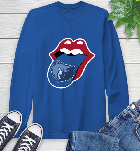 Memphis Grizzlies NBA Basketball Lips I Root For My Team Adoring Fan 66