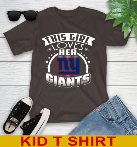 New York Giants NFL Football This Girl Loves Her Team 102