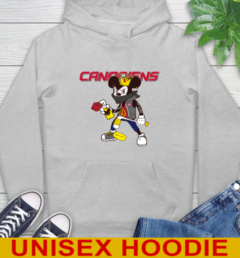 Montreal Canadiens NHL Hockey Mickey Peace Sign Sports Hoodie - Image 7