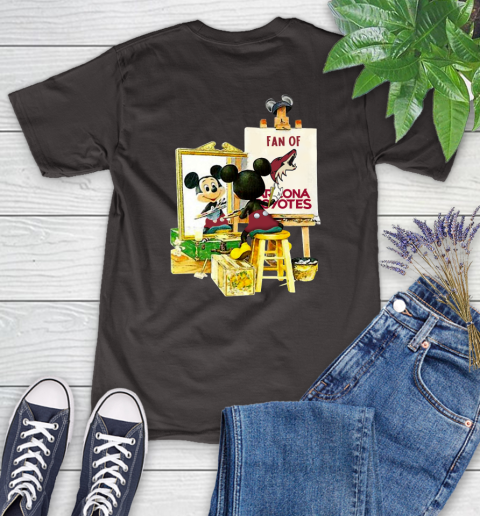 NHL Hockey Arizona Coyotes Mickey Drawing Shirt - Image 91