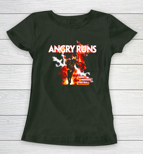 Angry Runs Women's T-Shirt 4